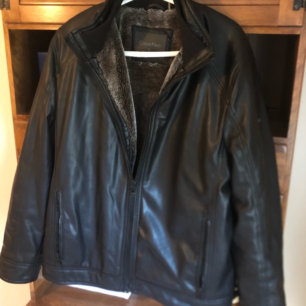 Calvin Klein Leather Jacket